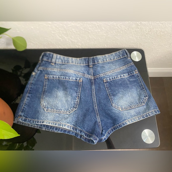 Bershka Blue Denim Skort, size 8 - Picture 5 of 5